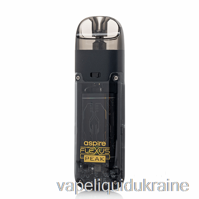 Vape Liquid Ukraine Aspire Flexus Peak Pod System Black